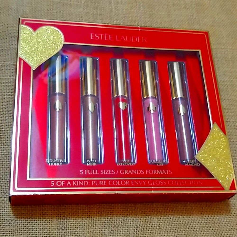 New 5 Lip Glosses Estee Lauder
